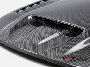 Dodge Ram TRX Carbon Fiber Hood - Type-OE - Anderson Composites Dodge Ram TRX Carbon Fiber Hood - Type-OE - Anderson Composites